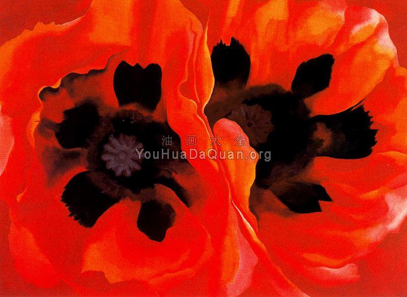 Oriental Poppies - 乔治亚·奥基夫